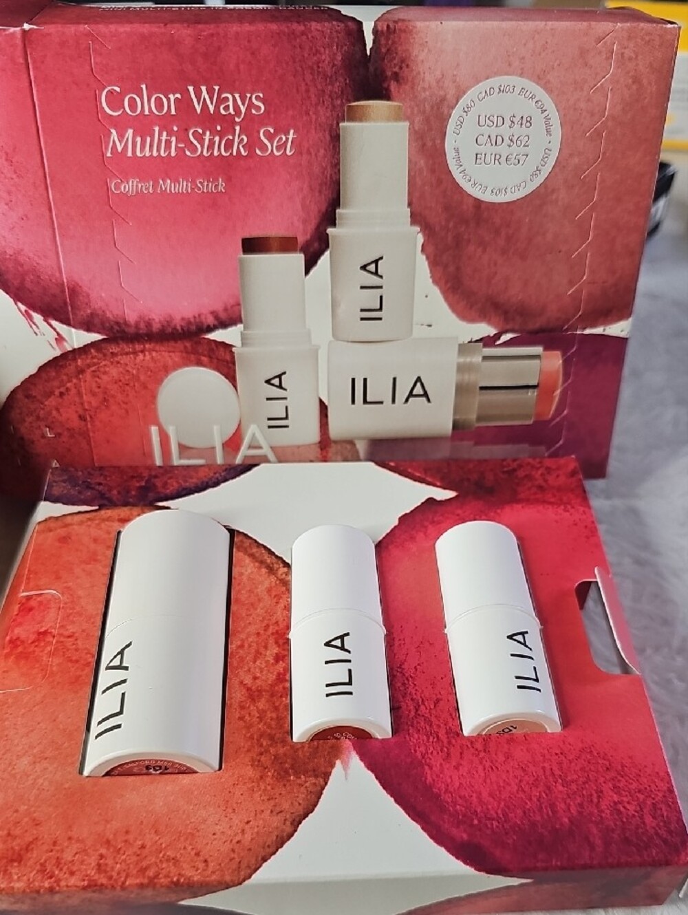 ILIA Color Ways Multi-Stick Set - Pink & Coral - Picture 4 of 4